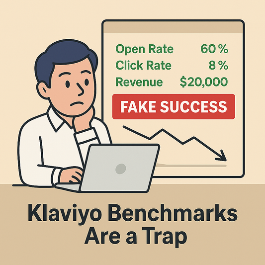 🚫 Klaviyo Benchmarks Are a Trap (And Why They’re Killing Your Profit)