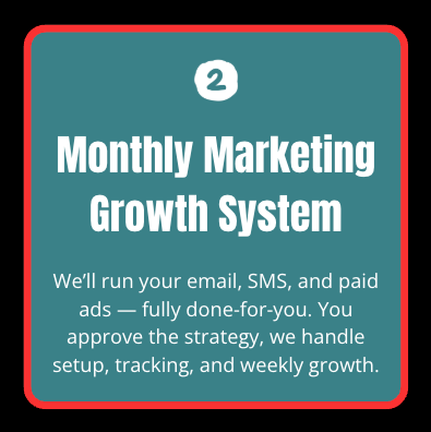 Monthly Marketing Growth System (DFY Setup + Management)