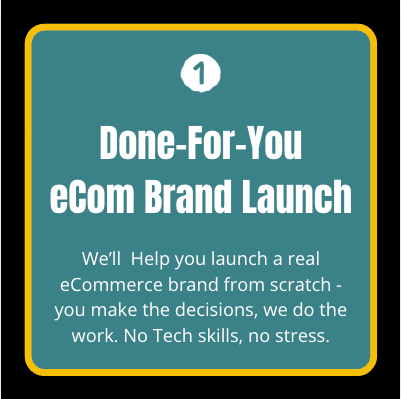 NEW - Done-For-You eCom Brand Launch