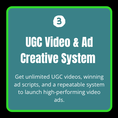 UGC Video & Ad Creative System (Meta + TikTok Ready)